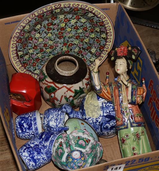 Mixed Oriental ceramics